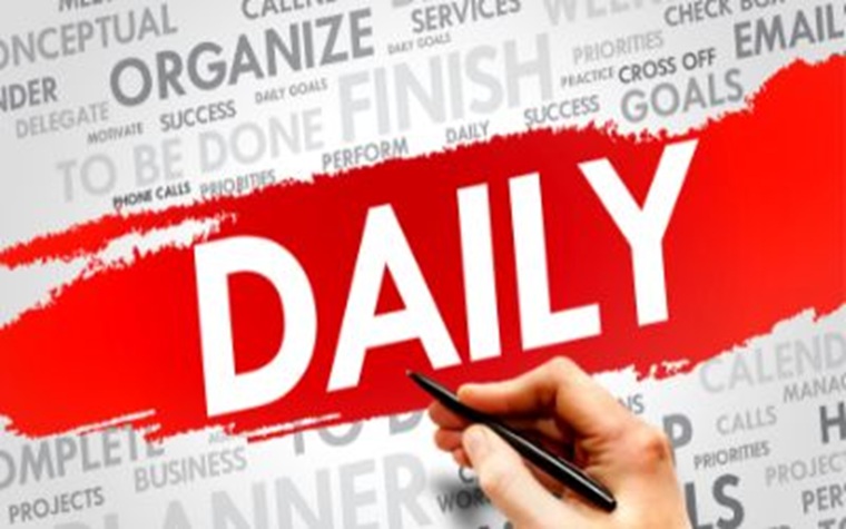 Daily Bookkeeping Reminder