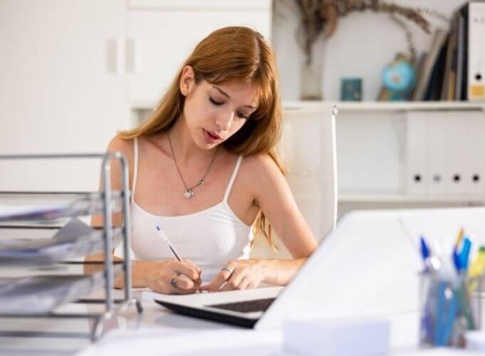 Remote Bookkeeper working from home
